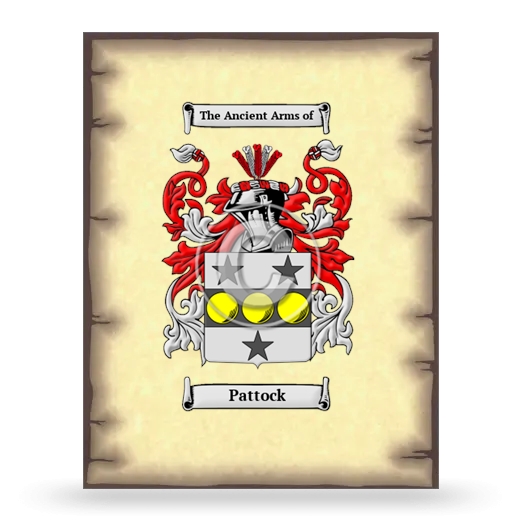 Pattock Coat of Arms Print