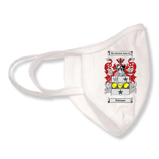 Puttane Coat of Arms Face Mask