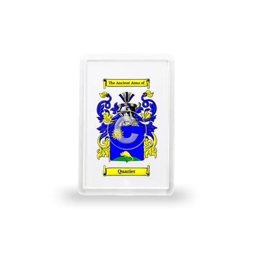 Quarier Coat of Arms Magnet