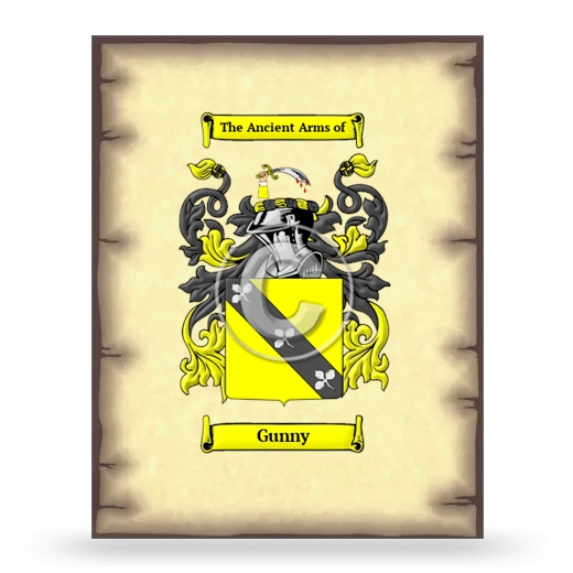 Gunny Coat of Arms Print