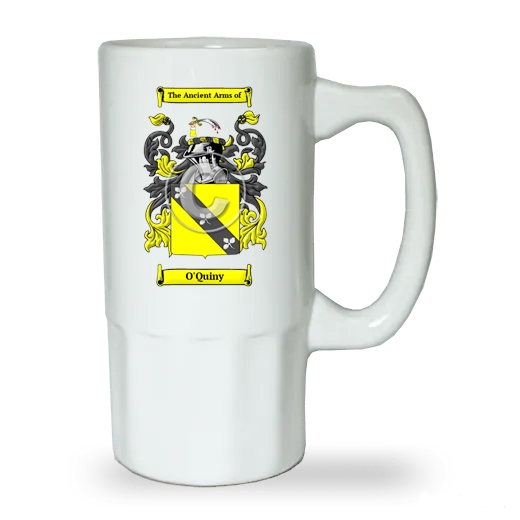 O'Quiny Ceramic Beer Stein