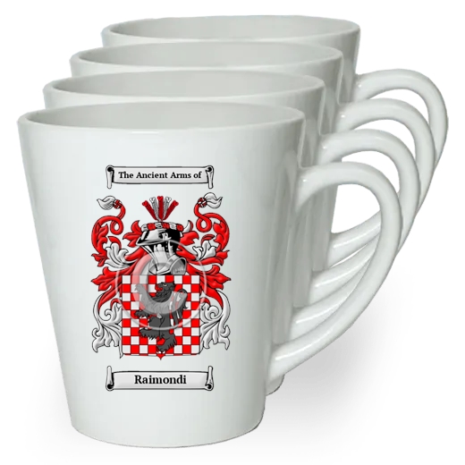 Raimondi Set of 4 Latte Mugs