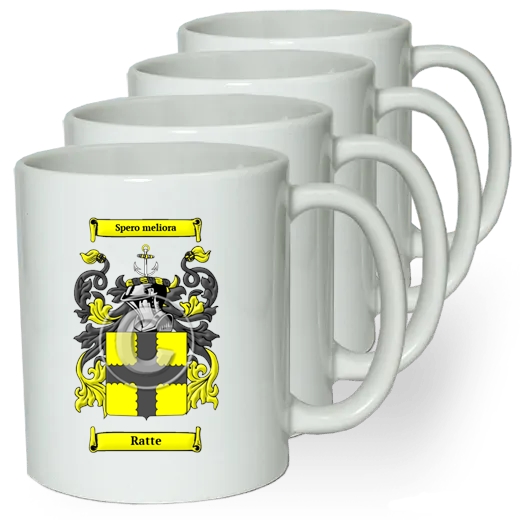 Ratte Coffee mugs (set of four)