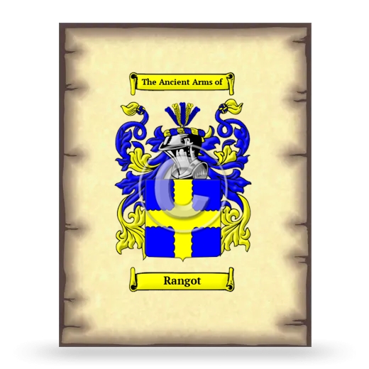 Rangot Coat of Arms Print