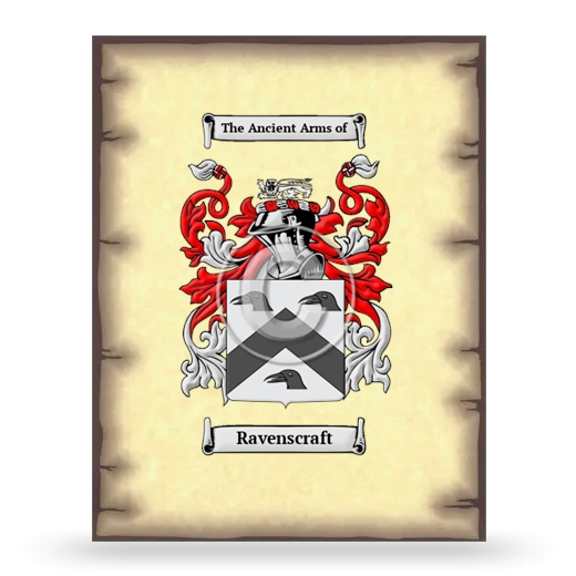 Ravenscraft Coat of Arms Print