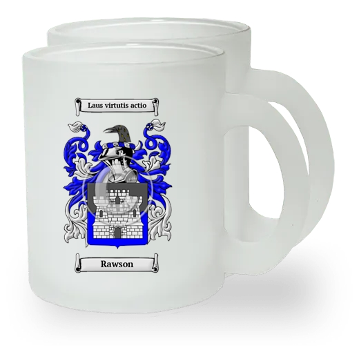 Rawson Pair of Frosted Glass Mugs