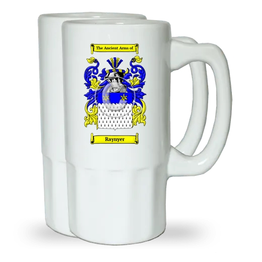 Raynyer Pair of Beer Steins