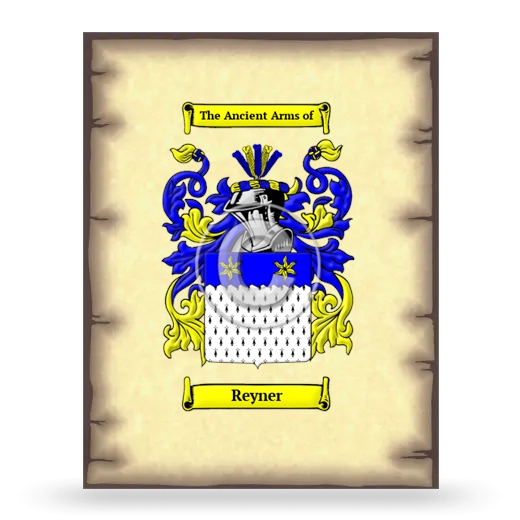 Reyner Coat of Arms Print