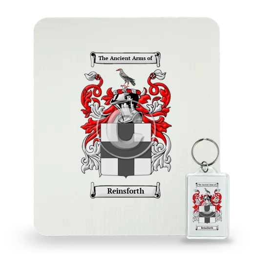 Reinsforth Mouse Pad and Keychain Combo Package