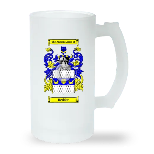 Redder Frosted Beer Stein