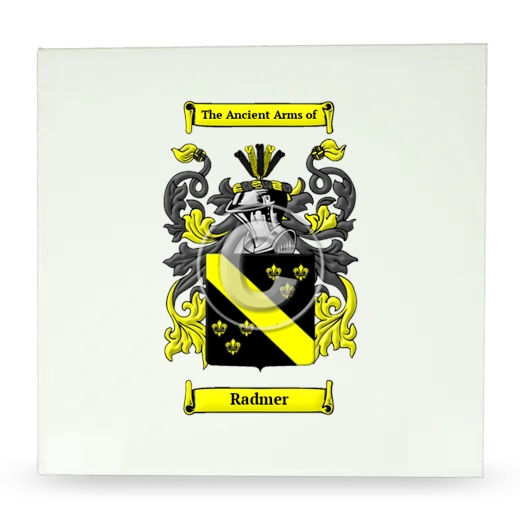 Radmer Large Ceramic Tile with Coat of Arms