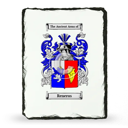 Renerus Coat of Arms Slate