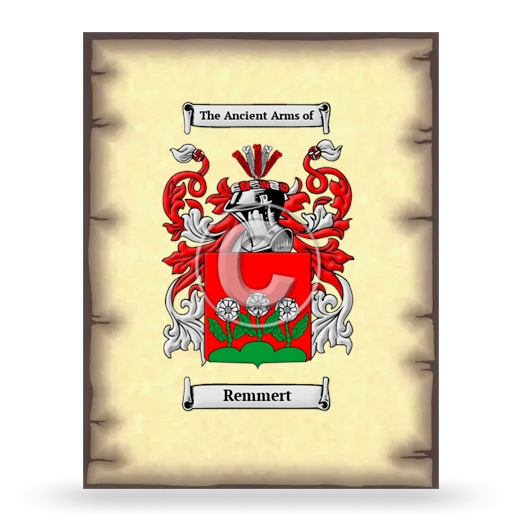 Remmert Coat of Arms Print