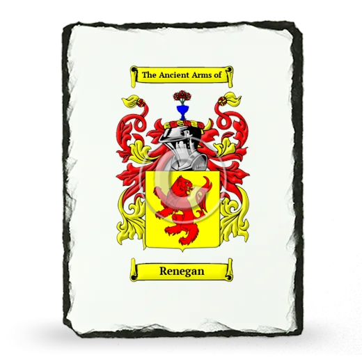 Renegan Coat of Arms Slate