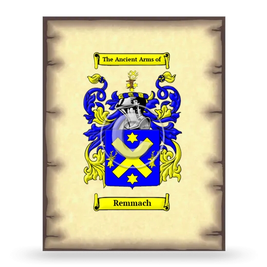 Remmach Coat of Arms Print