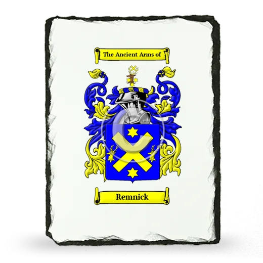 Remnick Coat of Arms Slate