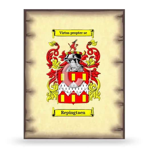 Repingtaen Coat of Arms Print