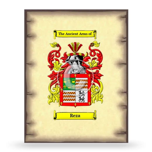 Reza Coat of Arms Print