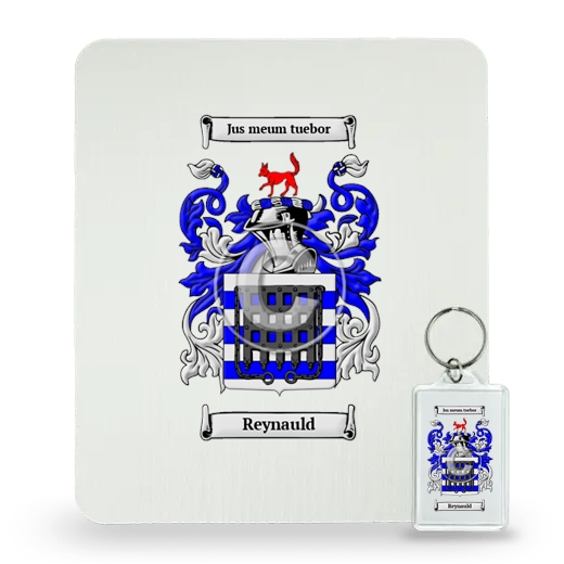 Reynauld Mouse Pad and Keychain Combo Package