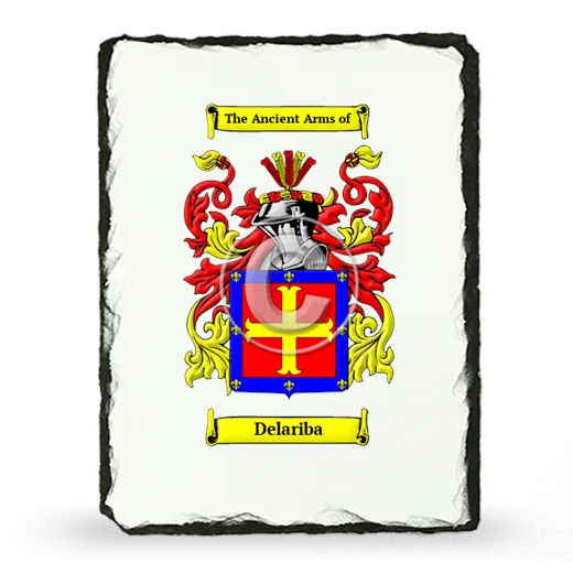 Delariba Coat of Arms Slate