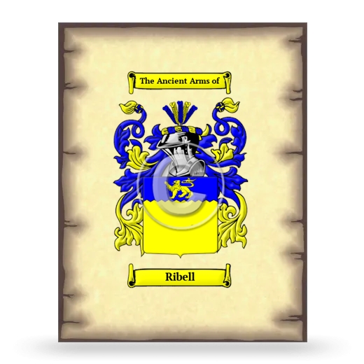 Ribell Coat of Arms Print