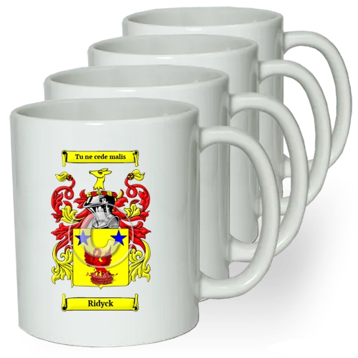 Ridyck Coffee mugs (set of four)