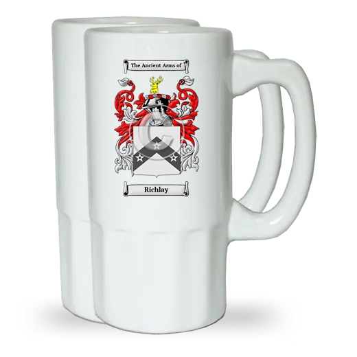 Richlay Pair of Beer Steins