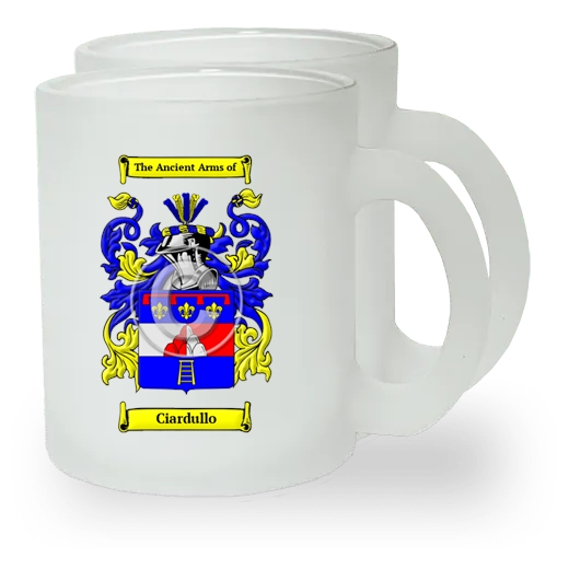 Ciardullo Pair of Frosted Glass Mugs