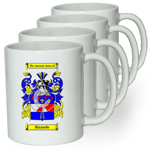 Rizzardo Coffee mugs (set of four)