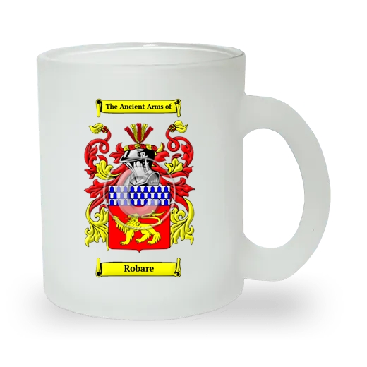 Robare Frosted Glass Mug