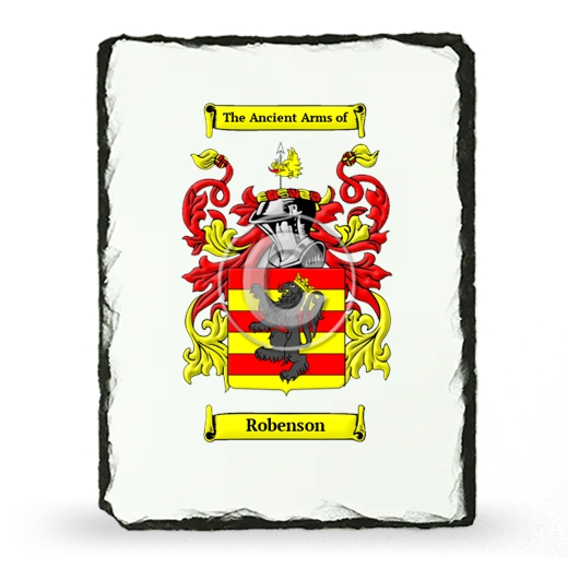 Robenson Coat of Arms Slate