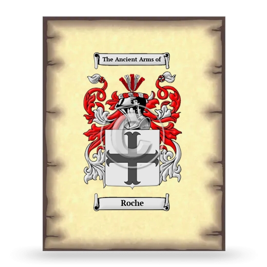 Roche Coat of Arms Print