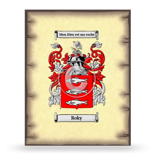 Roky Coat of Arms Print