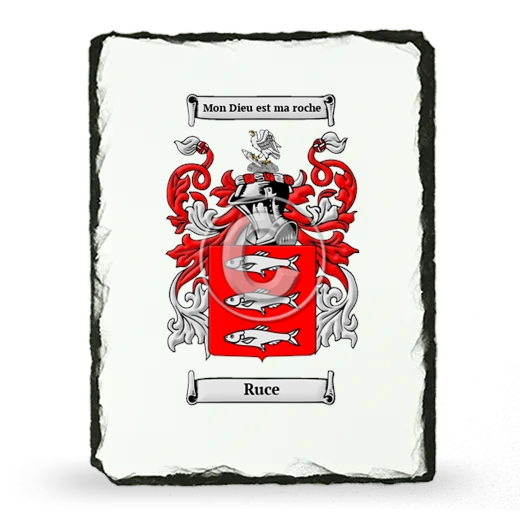 Ruce Coat of Arms Slate