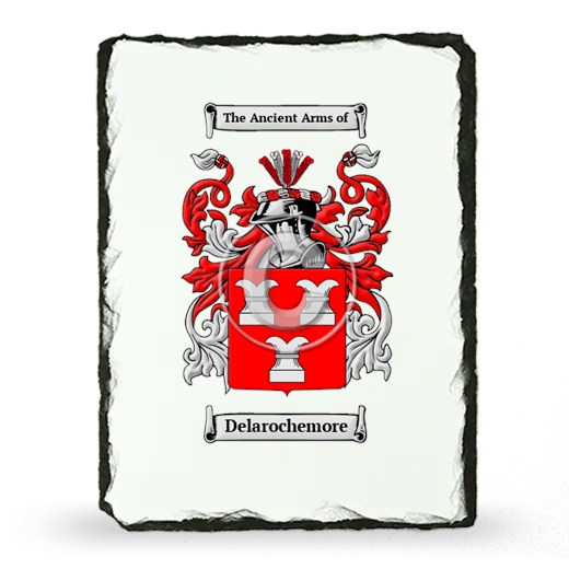 Delarochemore Coat of Arms Slate