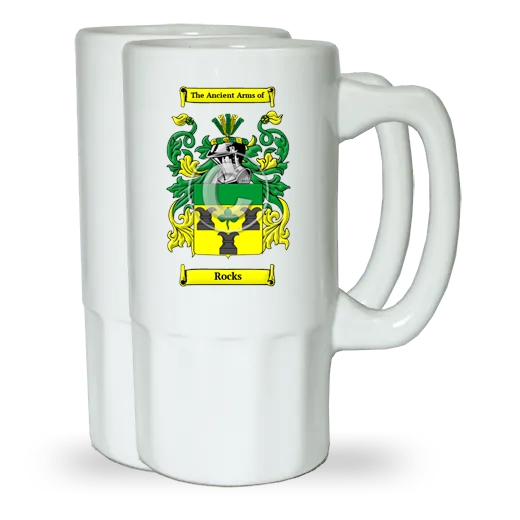 Rocks Pair of Beer Steins