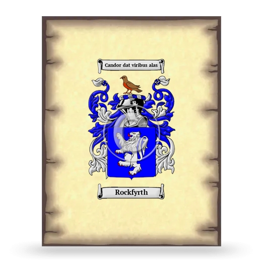 Rockfyrth Coat of Arms Print