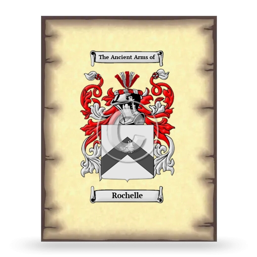 Rochelle Coat of Arms Print