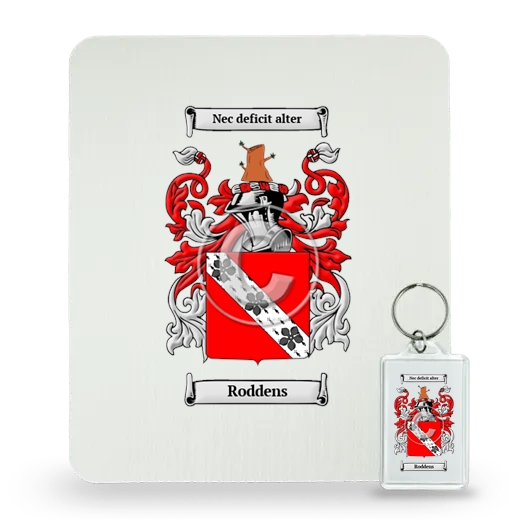 Roddens Mouse Pad and Keychain Combo Package