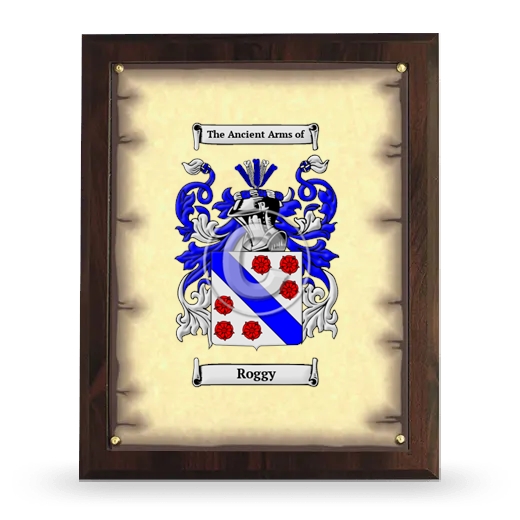 Roggy Coat of Arms Plaque