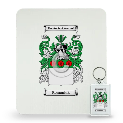 Romaniuk Mouse Pad and Keychain Combo Package