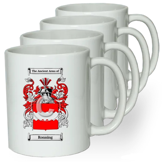 Ronning Coffee mugs (set of four)