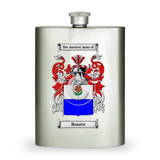 Rosato Stainless Steel Hip Flask