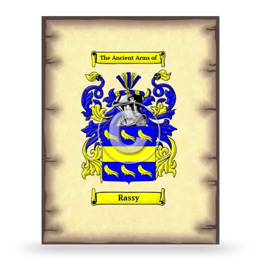 Rassy Coat of Arms Print