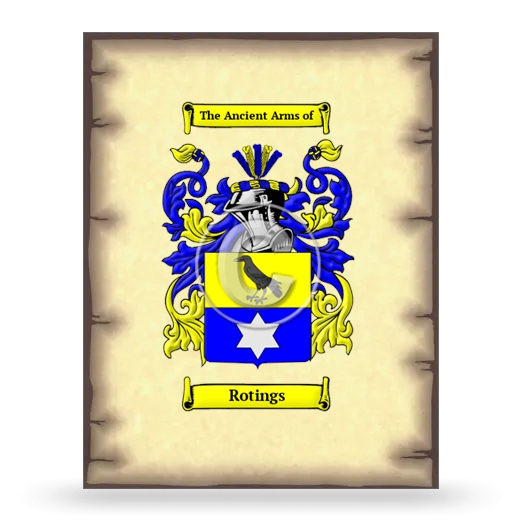 Rotings Coat of Arms Print