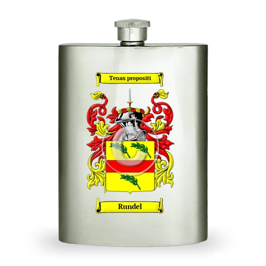 Rundel Stainless Steel Hip Flask