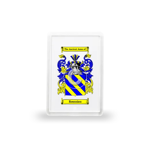 Roussiau Coat of Arms Magnet