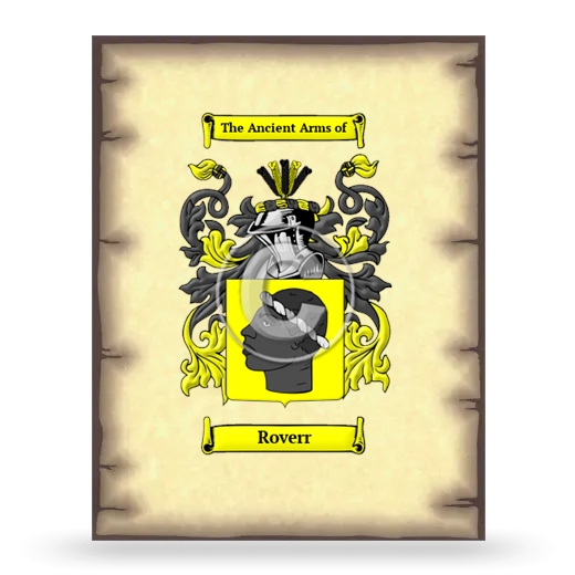 Roverr Coat of Arms Print