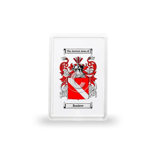 Roziere Coat of Arms Magnet