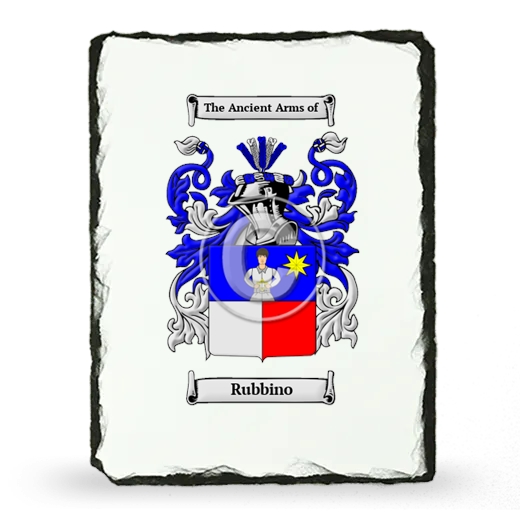 Rubbino Coat of Arms Slate